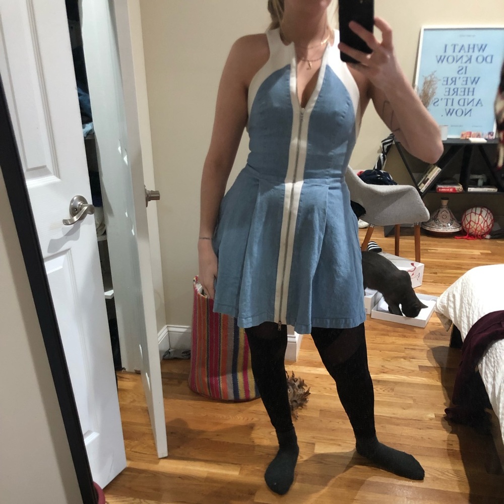 Robert Rodriguez denim dress
